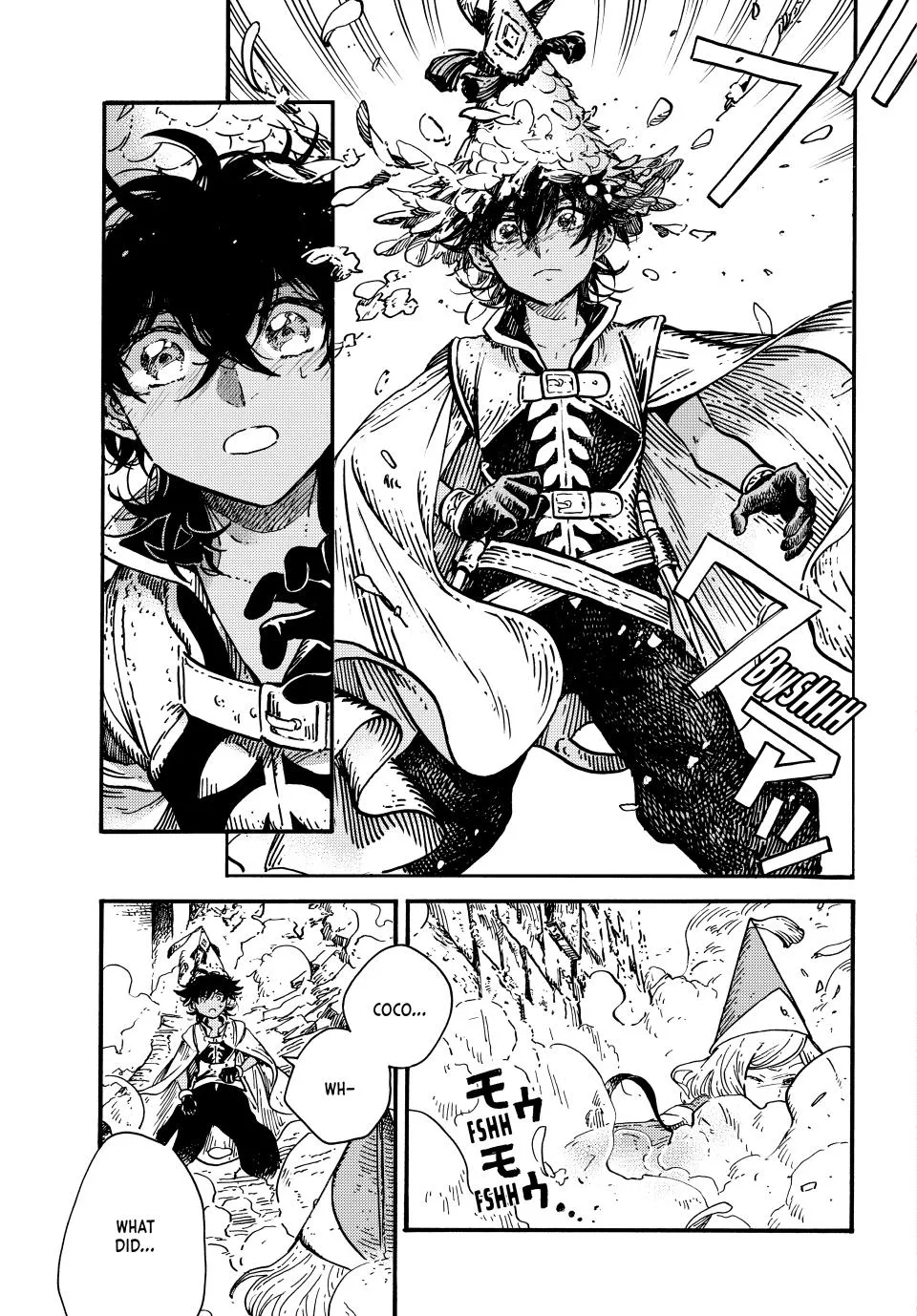 coco, qifrey magic battle chapter 73