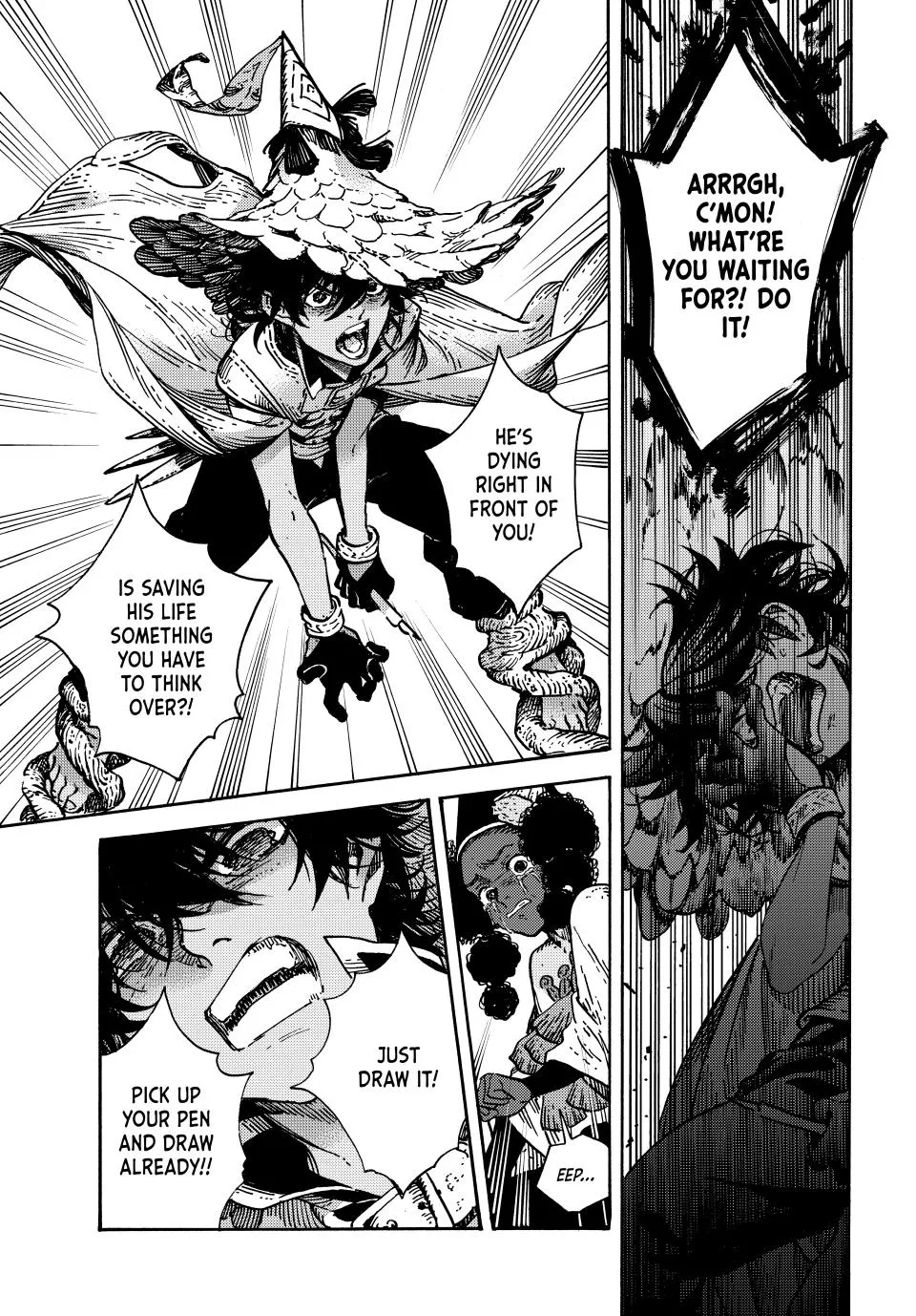 coco, qifrey fight scene Chapter 72