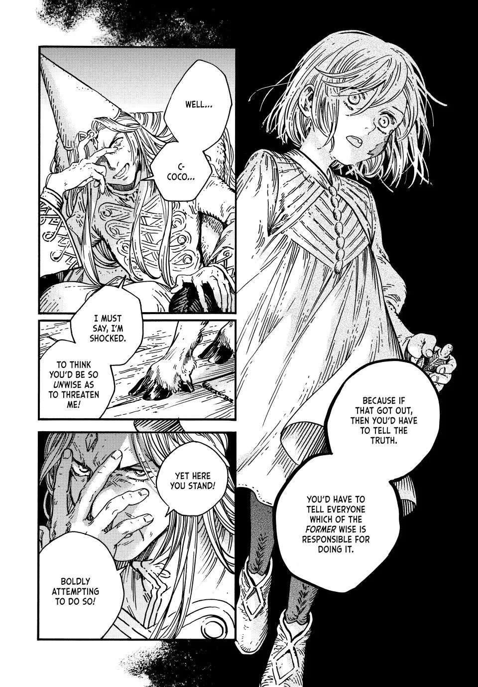 coco, qifrey fight scene Chapter 78