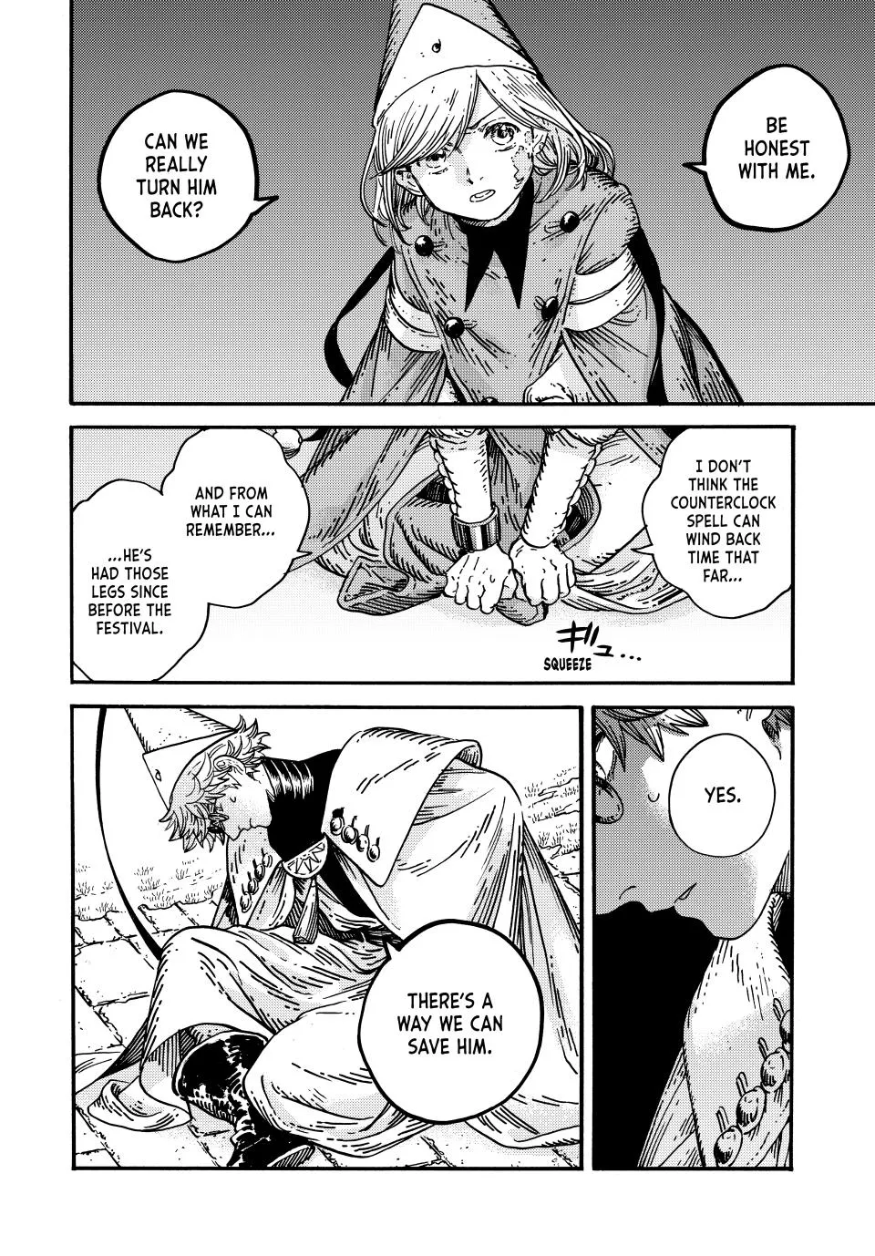 coco, qifrey fight scene Chapter 86