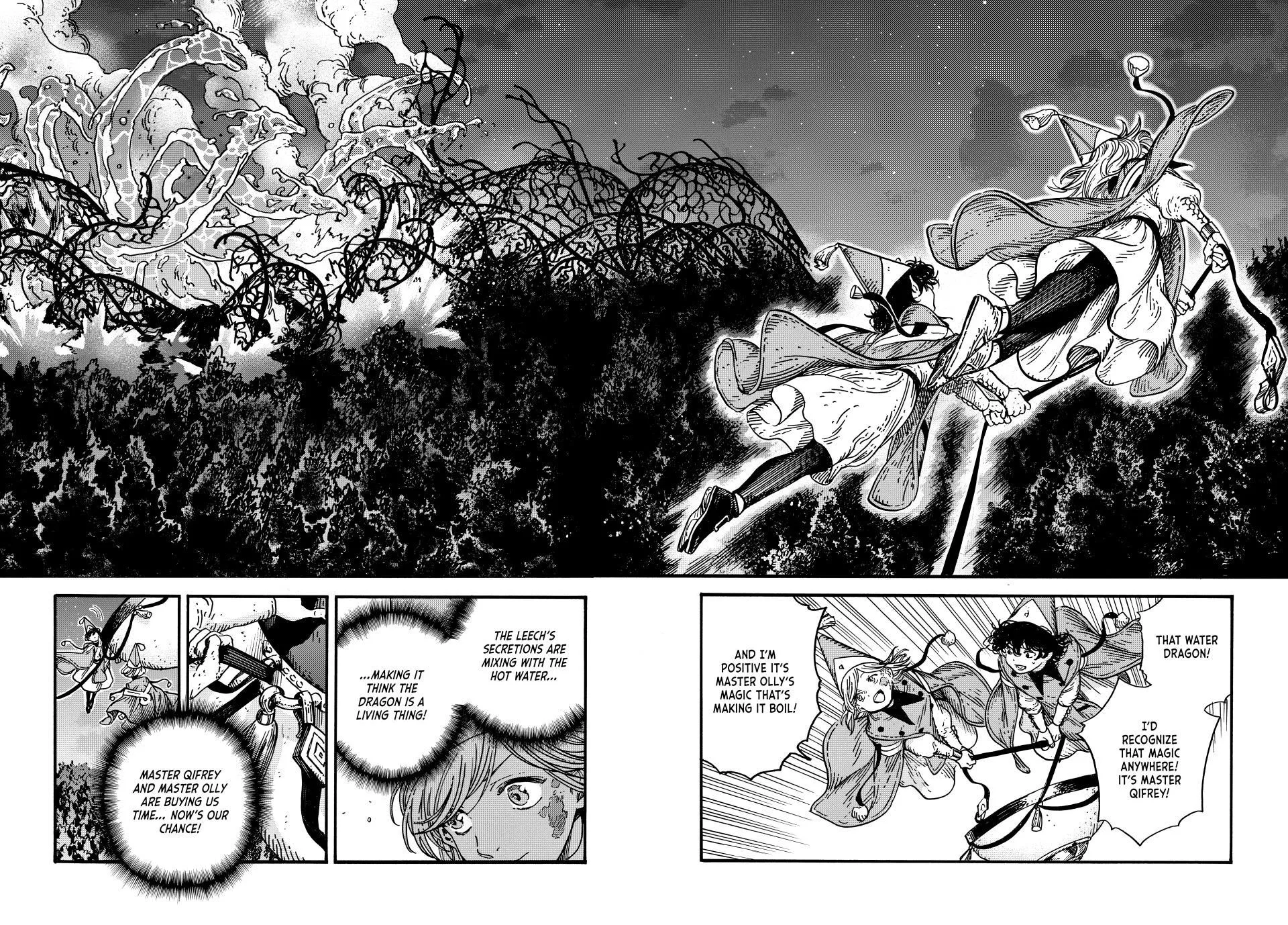 coco, qifrey fight scene Chapter 82