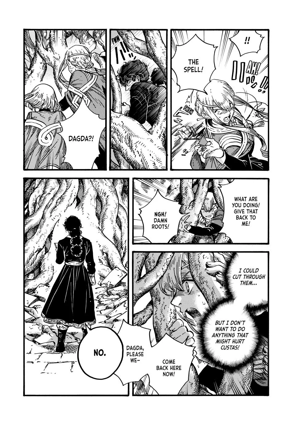 coco, qifrey fight scene Chapter 86