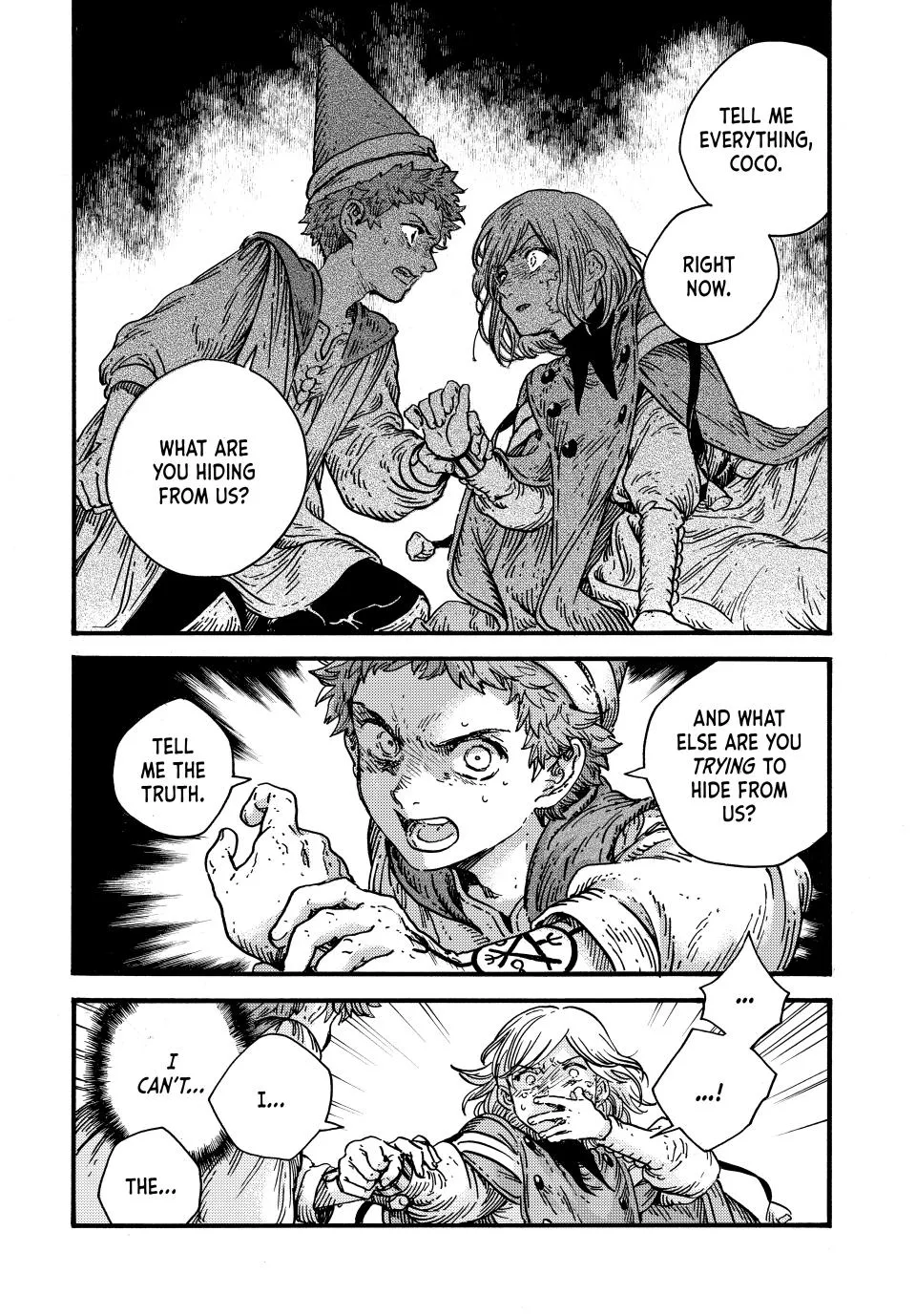 coco, qifrey fight scene Chapter 87