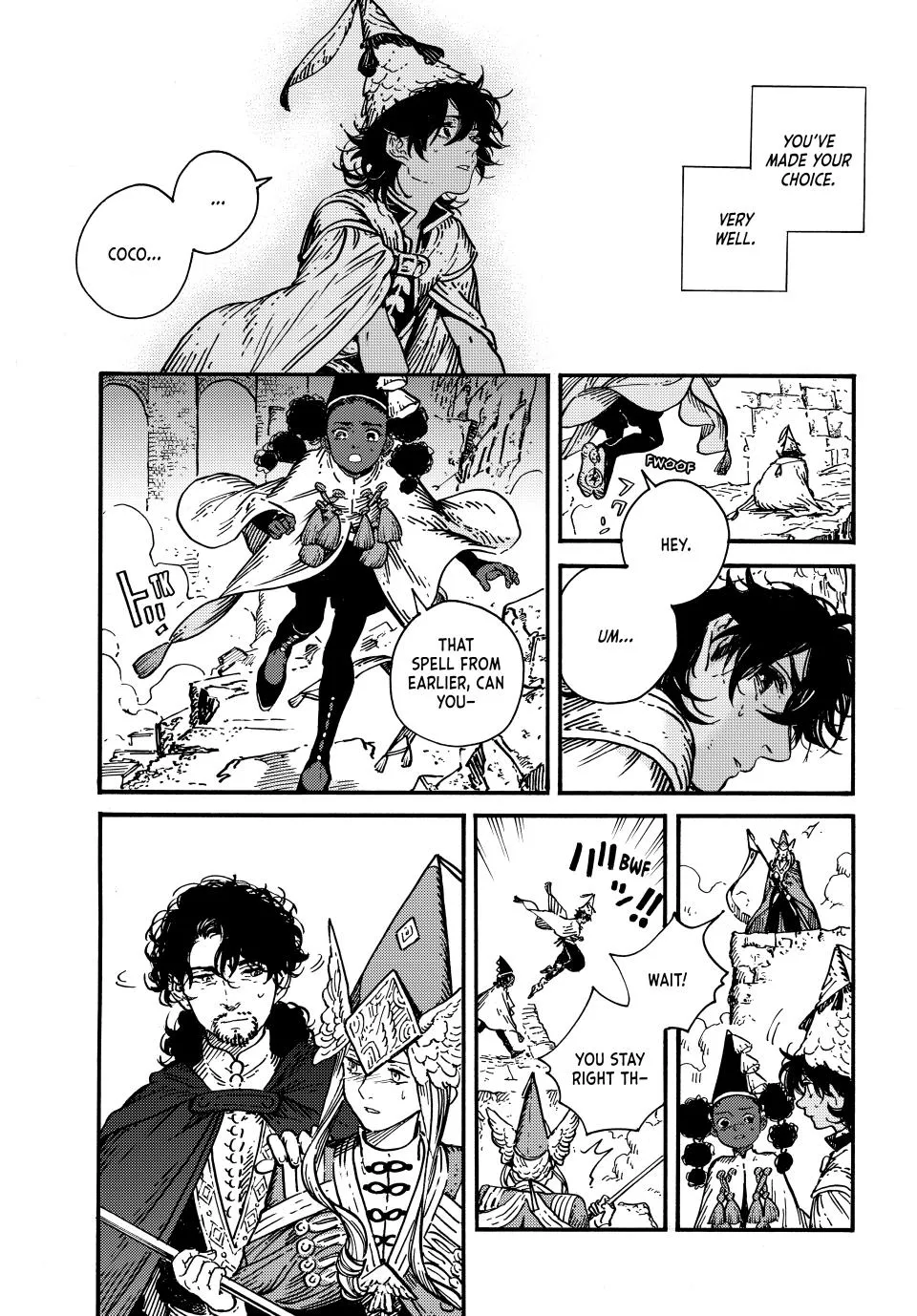 coco, qifrey magic battle chapter 73