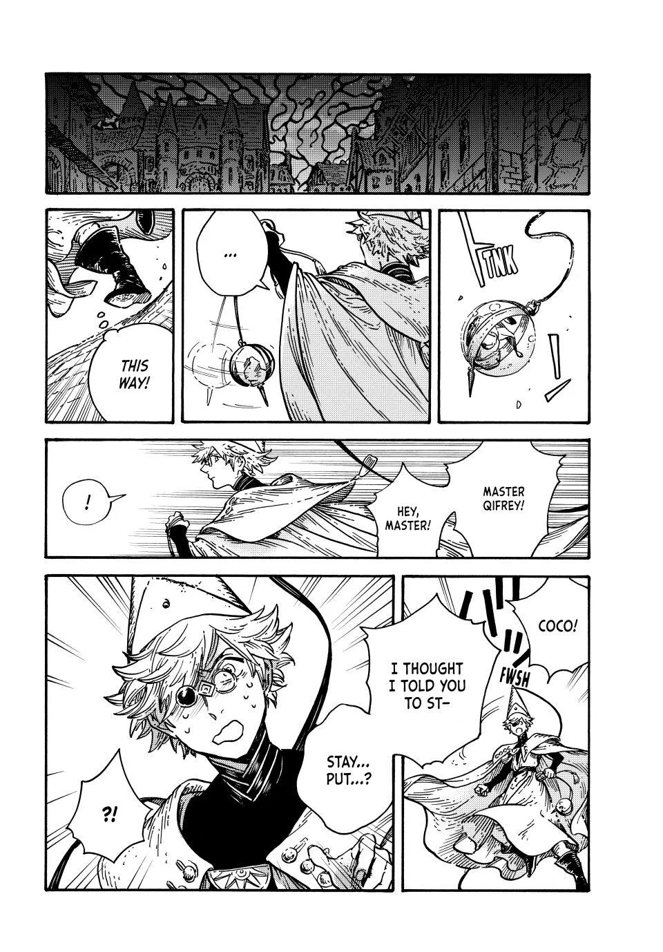 coco, qifrey fight scene Chapter 69