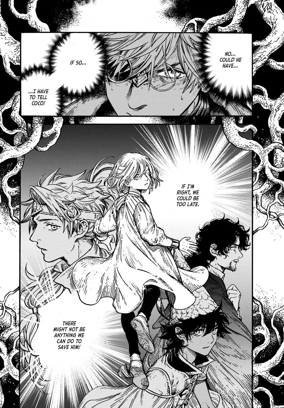 coco, qifrey fight scene Chapter 75