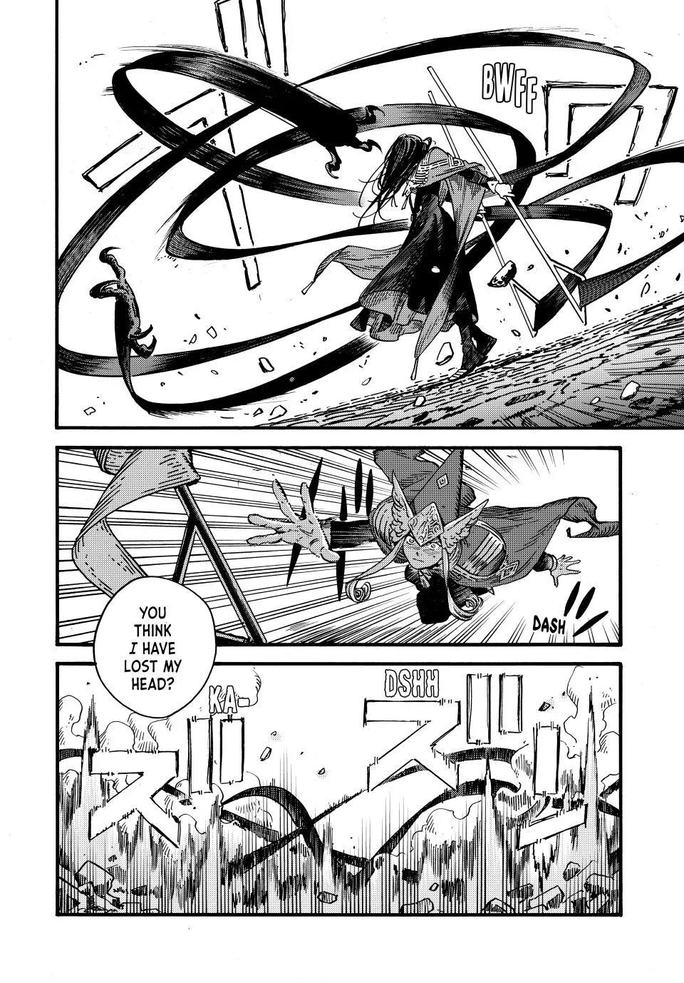 coco, qifrey fight scene Chapter 80
