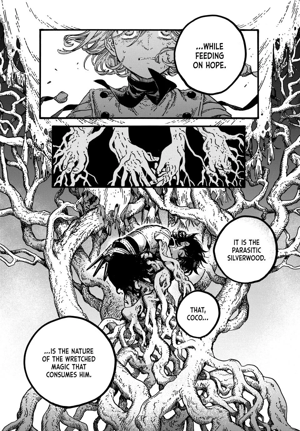 coco, qifrey fight scene Chapter 85
