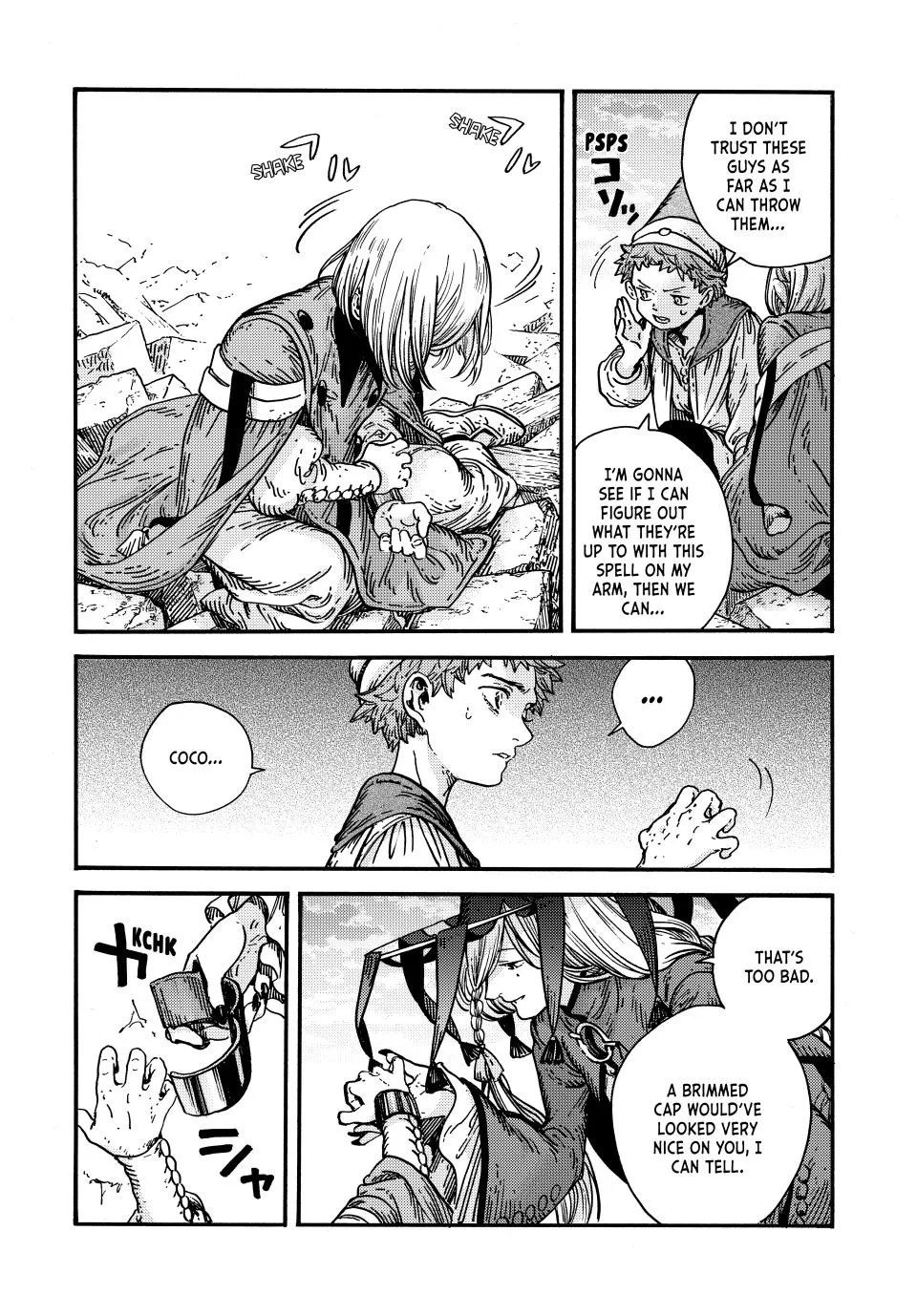 coco, qifrey fight scene Chapter 87
