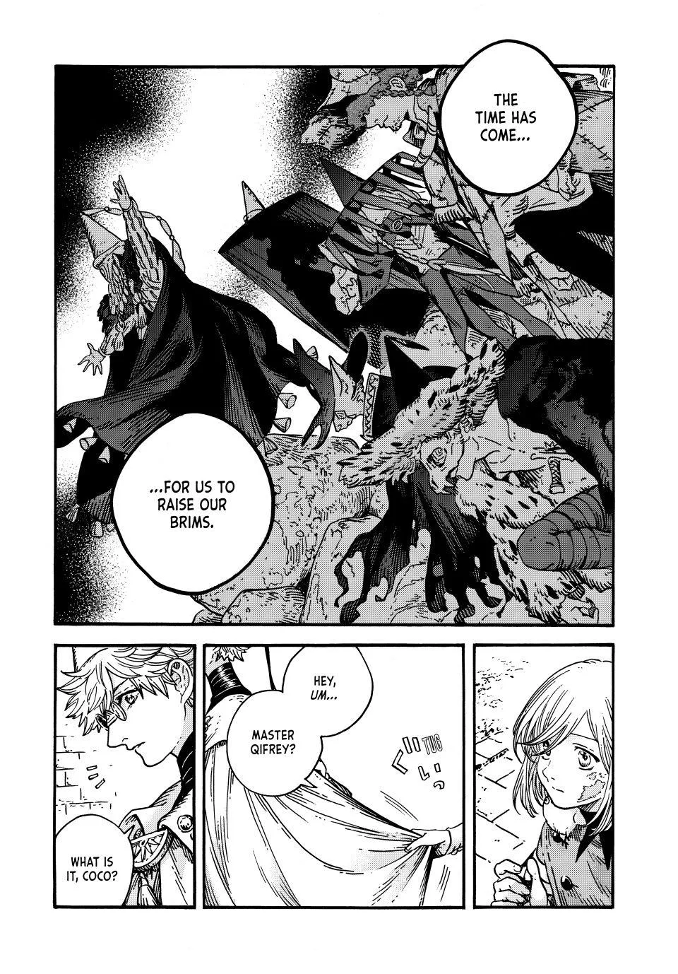 coco, qifrey fight scene Chapter 88