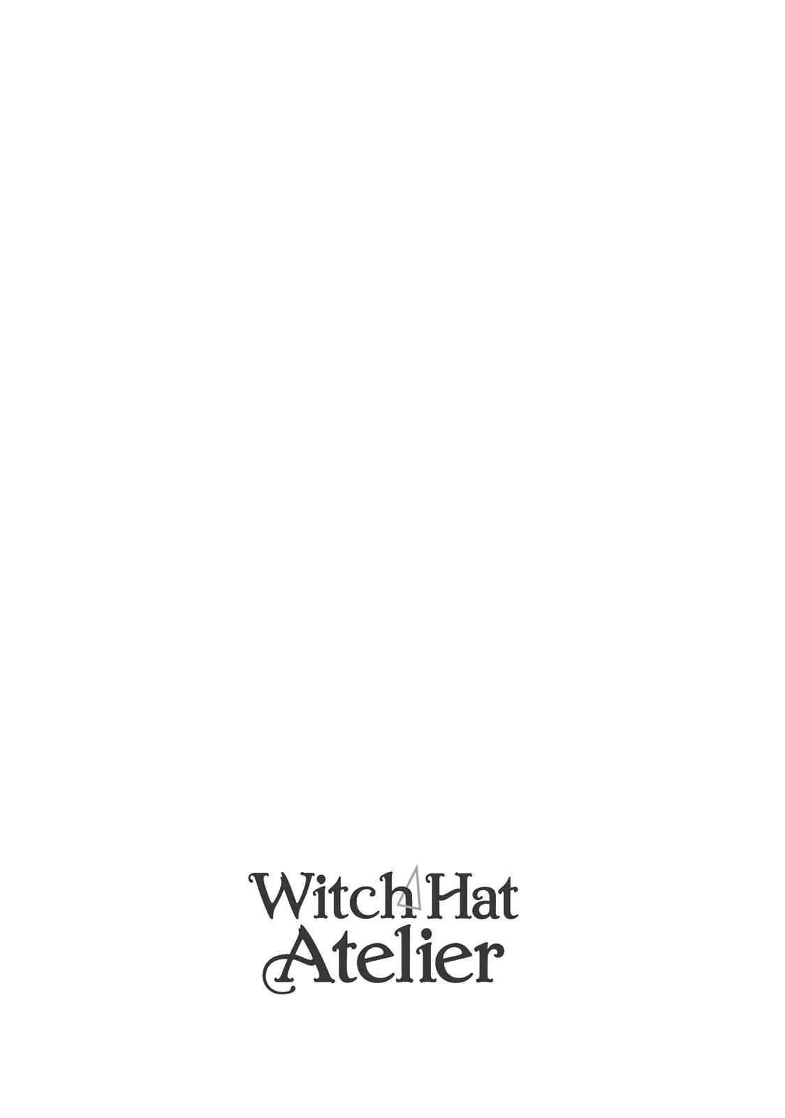 witch hat atelier chapters